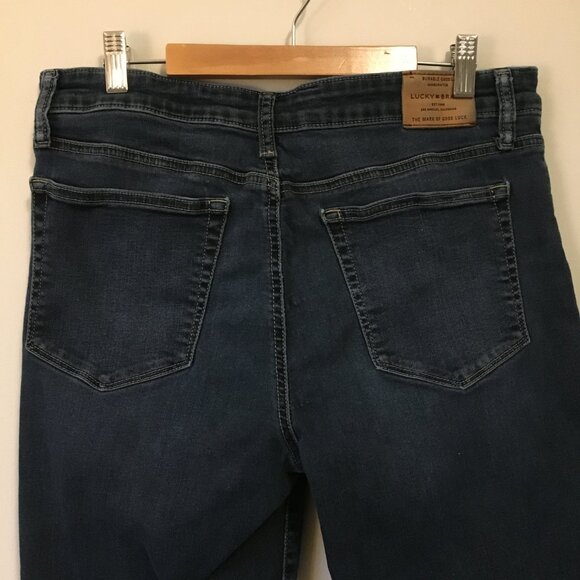 Lucky Brand Dark Blue Slim Fit Denim Jeans - Picture 6 of 16
